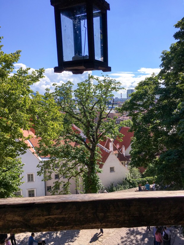 View from Cafe in Tallinn, Estonia