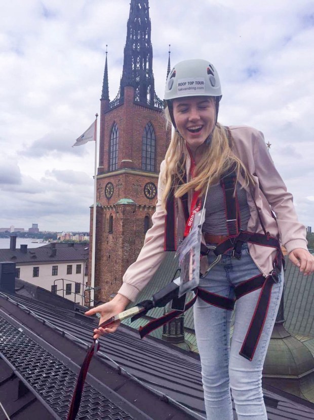 Rooftop walk Stockholm, Sweden